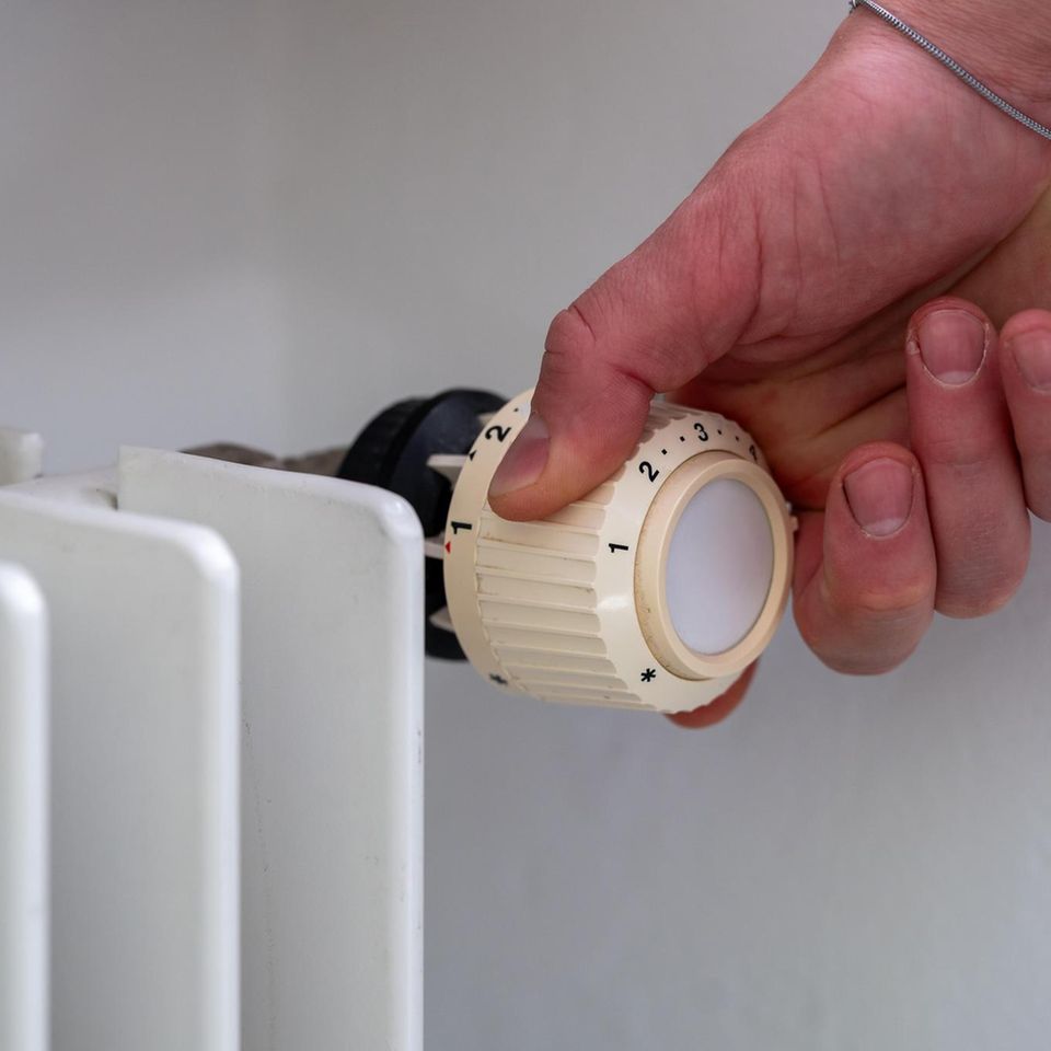 Thermostat am Heizkörper