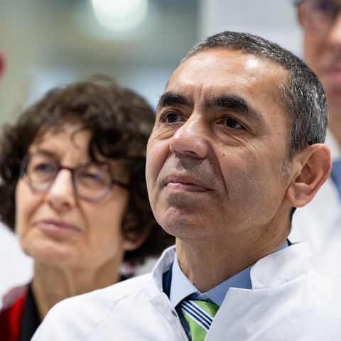 Biontech-Gründer Ugur Sahin und Özlem Türeci