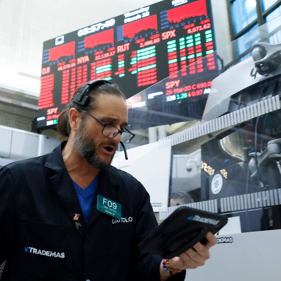 Händler an der New Yorker Börse