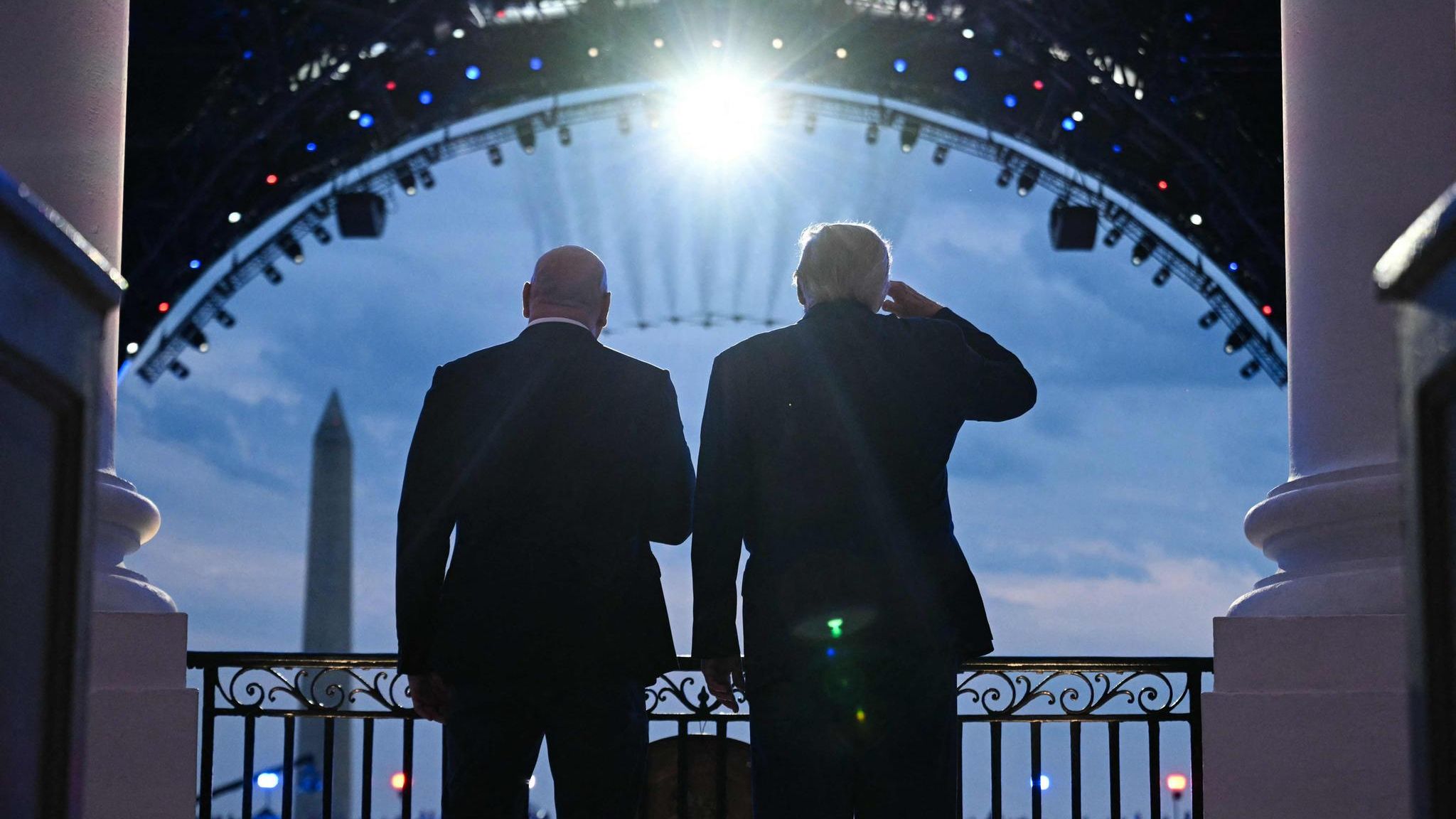Zwei, die für ihr Leben gerne kämpfen: Donald Trump (r.) und UFC-Chef Dana White