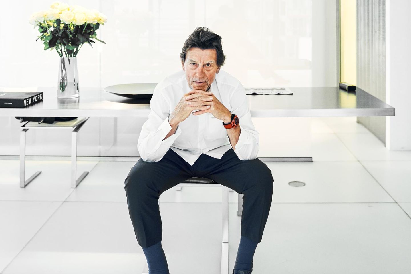 Stararchitekt Helmut Jahn