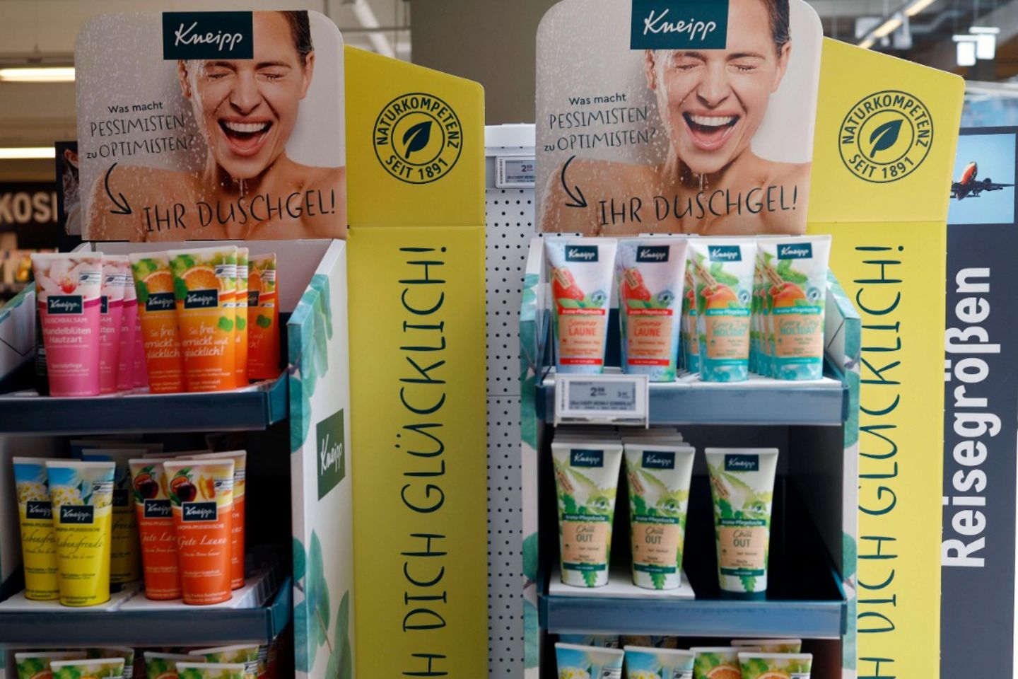 Kneipp bietet mittlerweile auch Duschgel