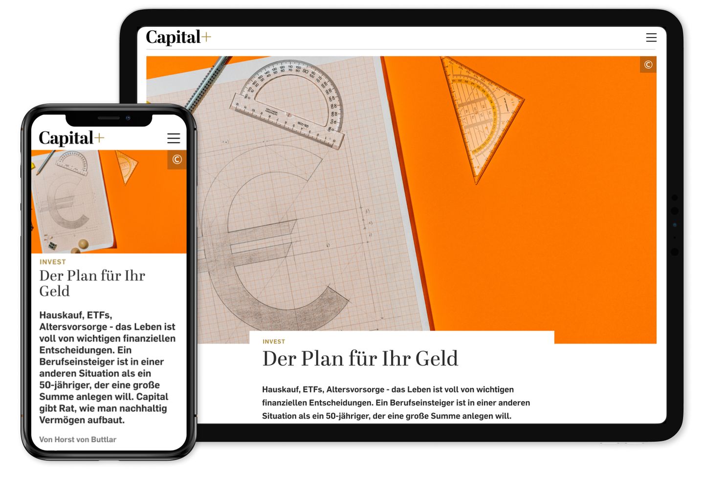 So nutzen Sie Capital+