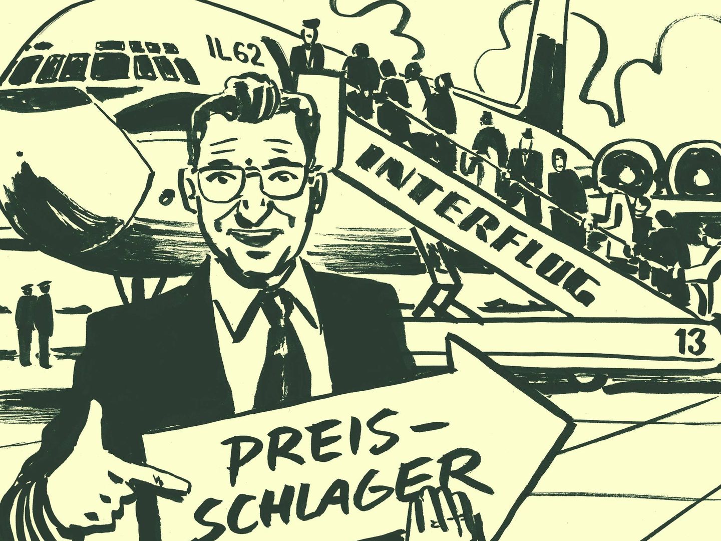 Wie die DDR den Billigflug in Deutschland erfand 