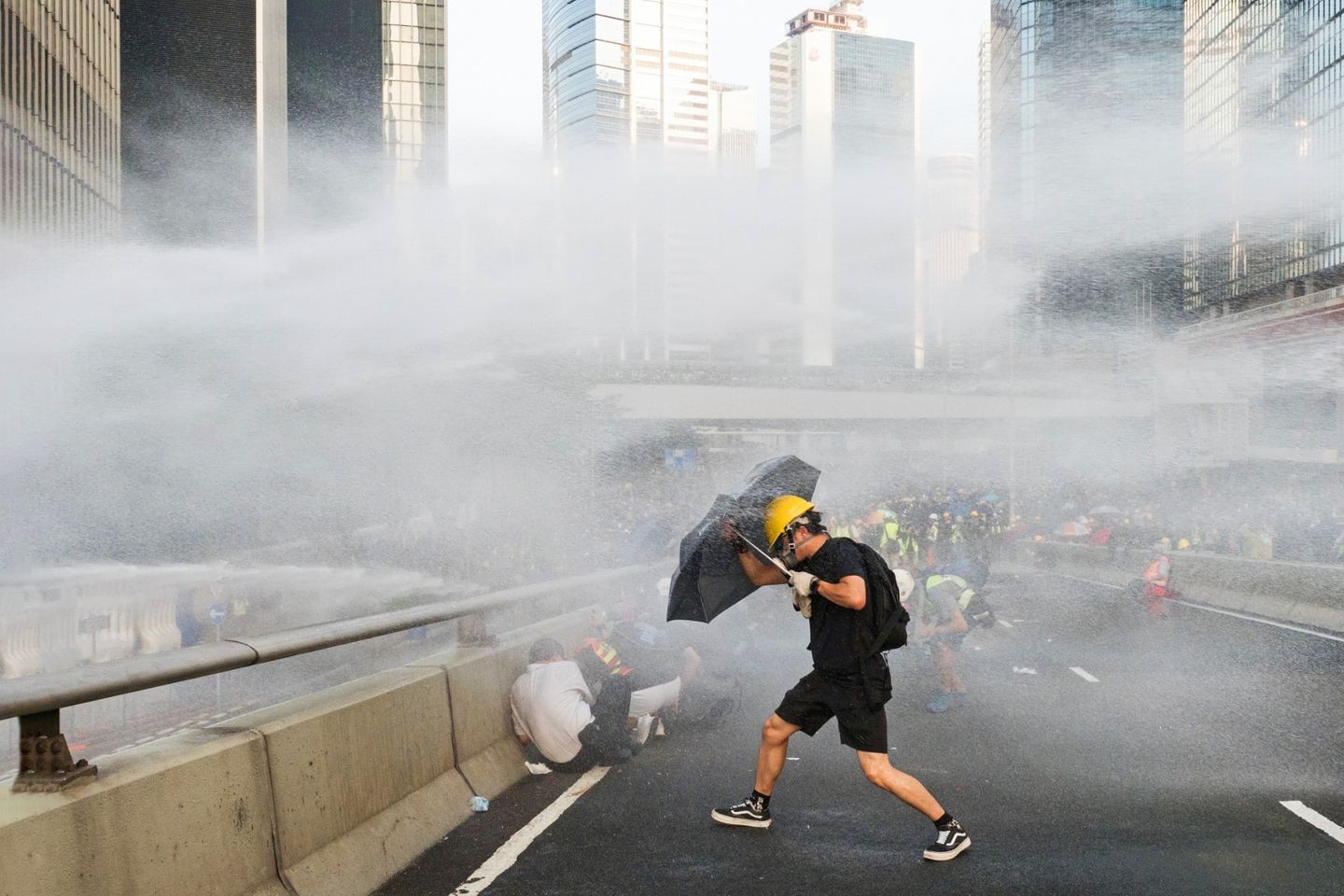 Der Fotograf Pierfrancesco Celada dokumentierte die monatelangen Proteste in Hongkong, die 2019 mit dem Auslieferungsabkommen an China begannen