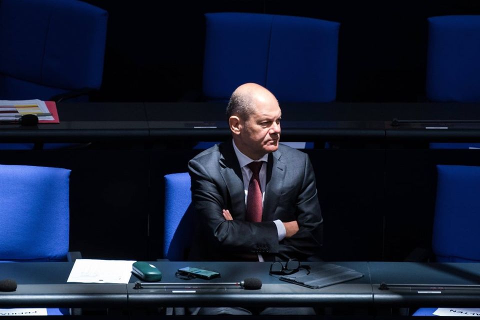 Finanzminister Olaf Scholz