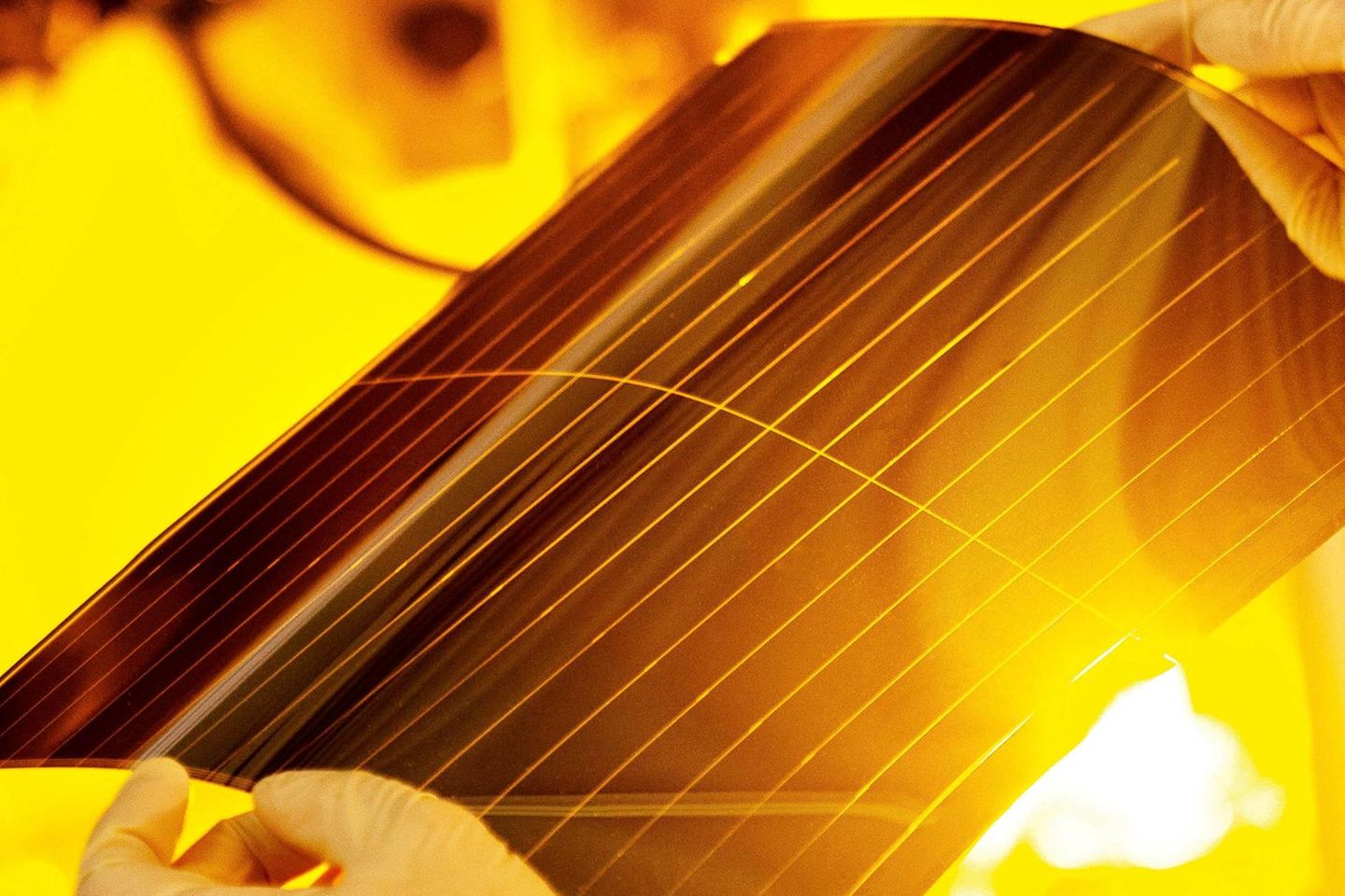 Die nächste Generation von Solarzellen: dünne, leichte Folien, die Strom erzeugen