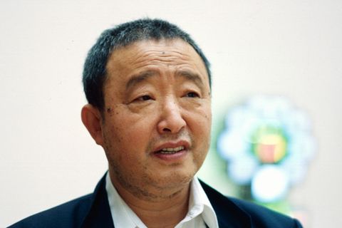 Nam June Paik auf einem Foto aus dem Jahr 1995. Der Künstler starb im Jahr 2006
