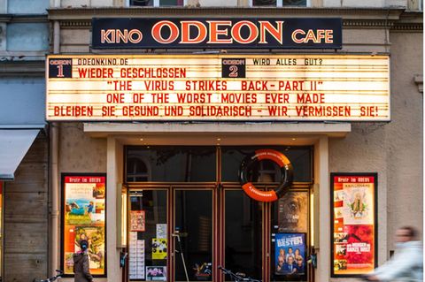 Schon wieder geschlossen: Dieses Kino in Bamberg nimmt es mit Humor