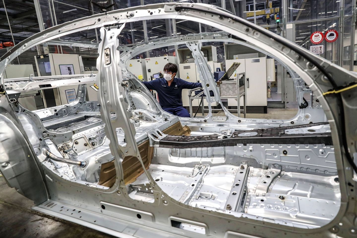 Produktion bei BMW Brilliance in Shenyang