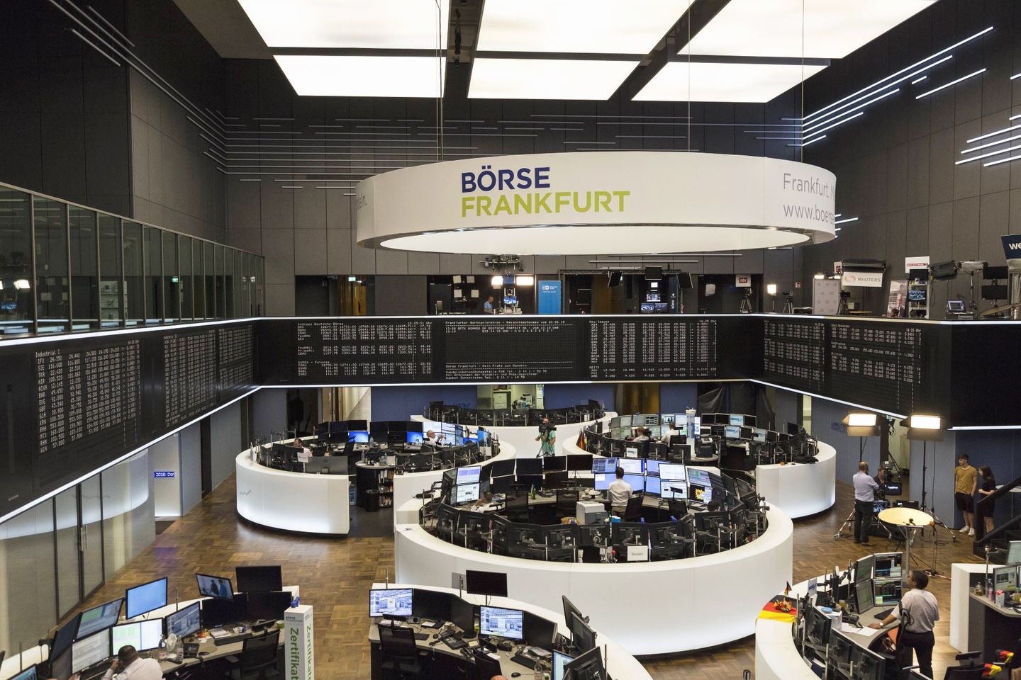 Auch der Dax wird grüner