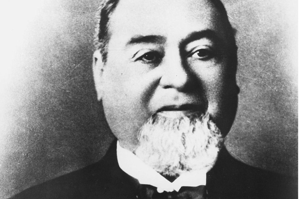 Levi Strauss auf einem Foto aus dem Jahr 1880