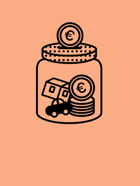 Symbolbild Geldanlage