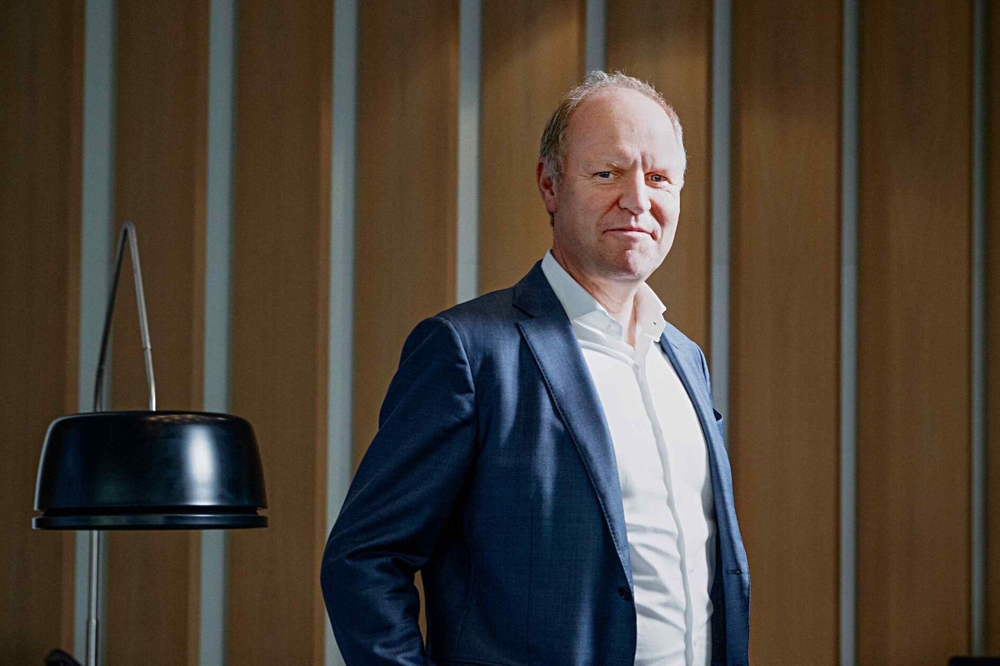 Holger Engelmann, hier in der Zentrale von Webasto in Stockdorf, ist seit Januar 2013 Vorstandschef des Unternehmens